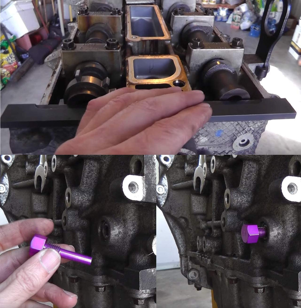 Mekar packaged tools include essential components for timing belt or chain service