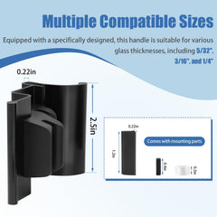 MEKILYN RV door handle design for no T Bar, sleek and comfortable.