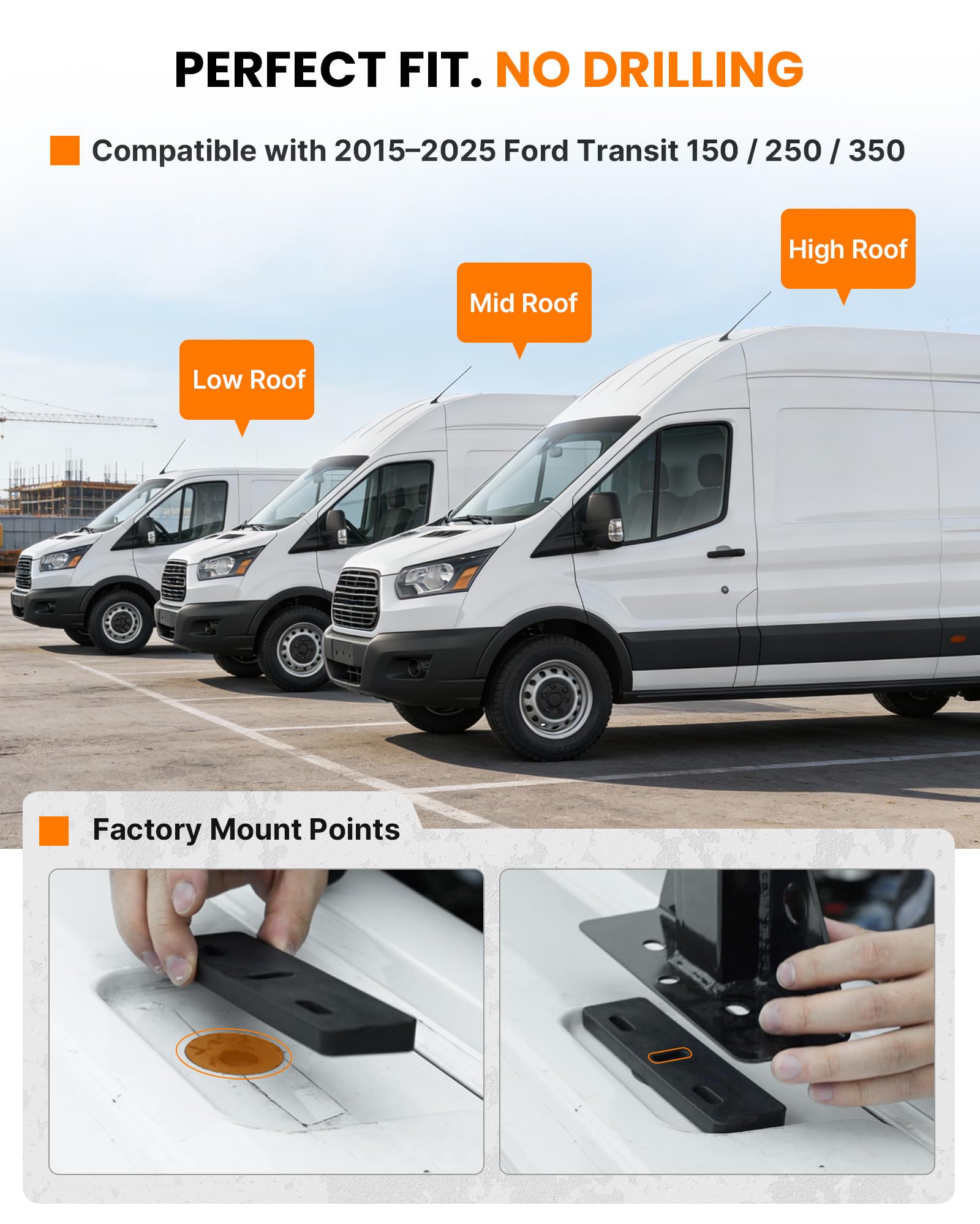 MELIPRON secure strap system prevents cargo shifting on the roof