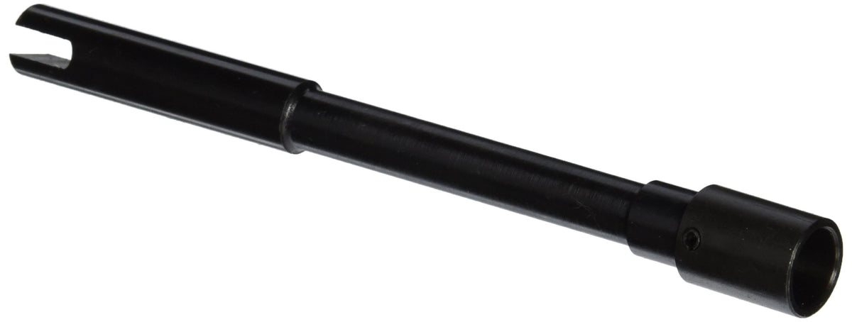 Melling engine oil pump drive shaft stock-length view, ideal replacement for Small Block Chevy engines