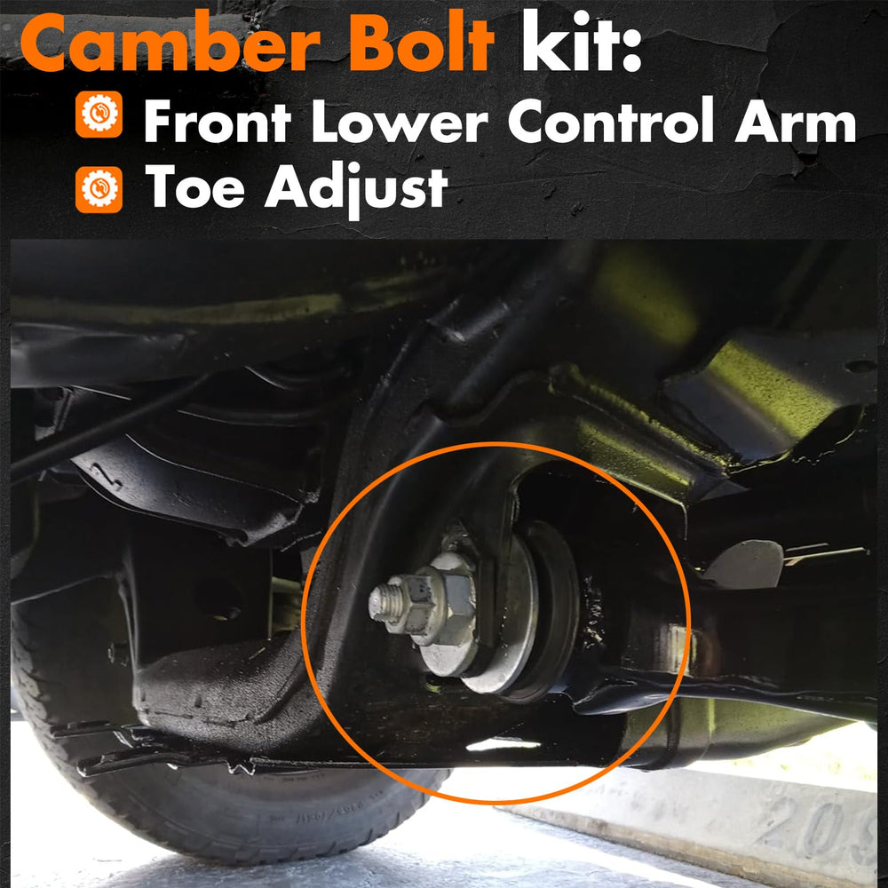 MEMOEO camber bolt kit compatibility with FJ Cruiser models