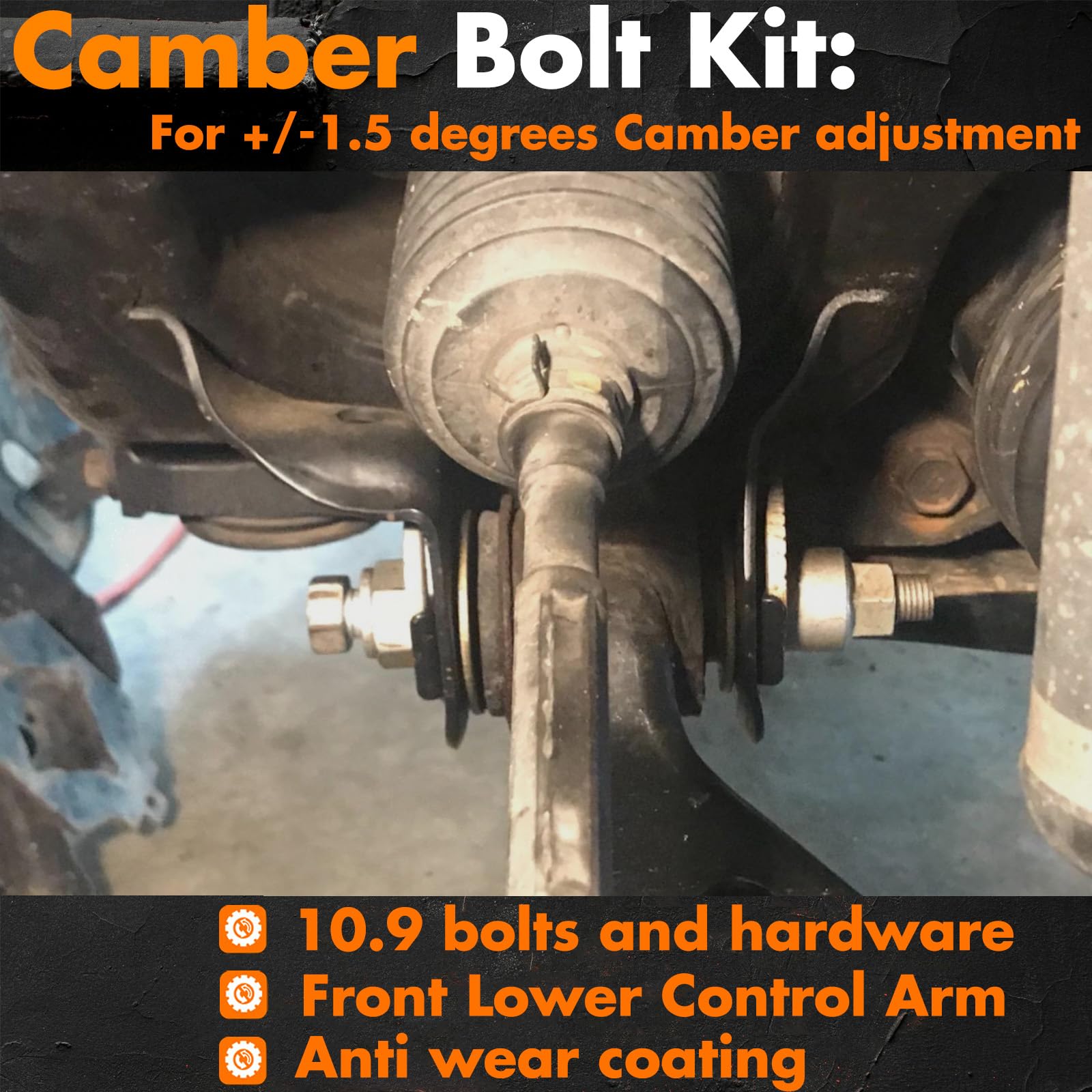 MEMOEO camber bolt kit installation tips for DIY enthusiasts