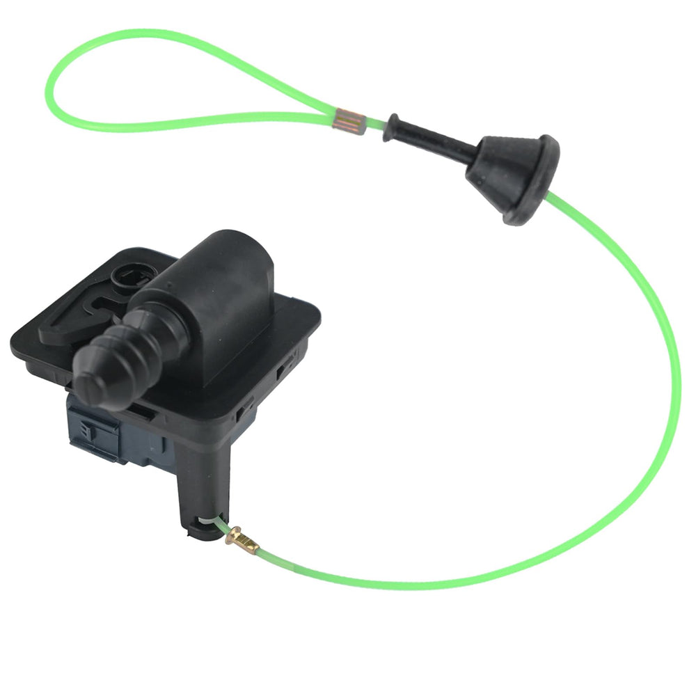 MEMOEO fuel door actuator assembly ready for easy DIY replacement.