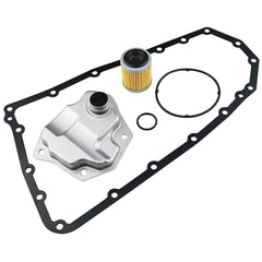 MEMOEO transmission filter kit with oil pan for easy maintenance.