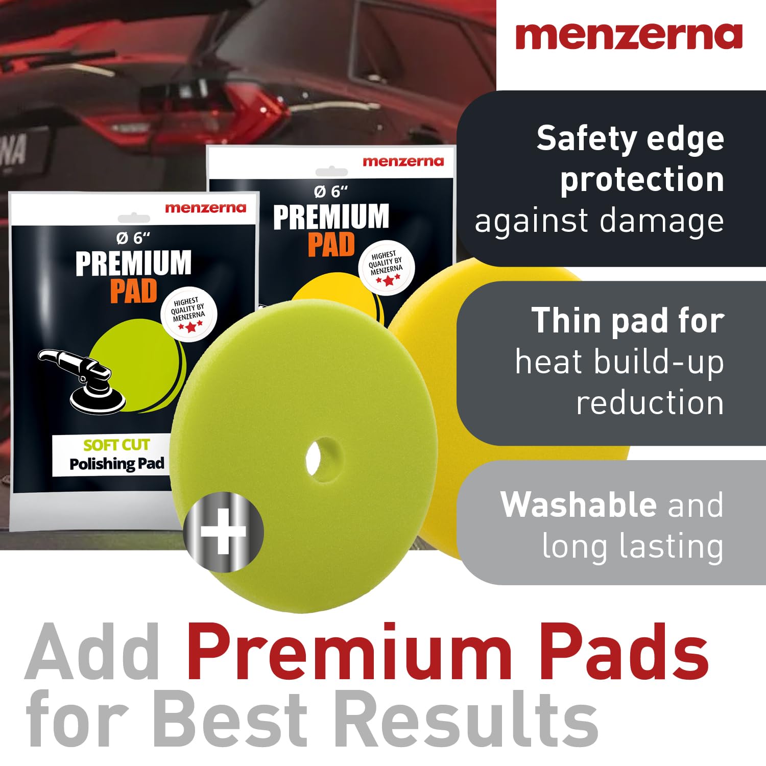 Menzerna Control Cleaner bottle preps surfaces before polishing.
