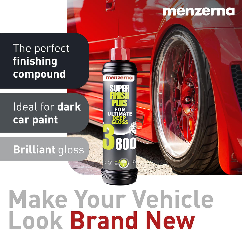 Menzerna SF3500 Tangerine pad preparing for polishing