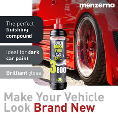 Menzerna SF3500 Tangerine pad preparing for polishing