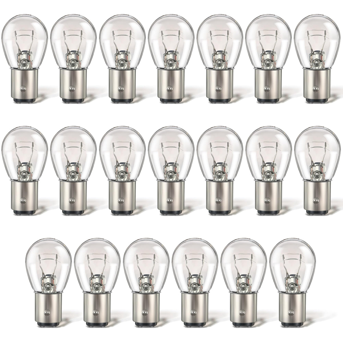 Meonum 20-pack 1157 bulbs displayed for easy replacement planning