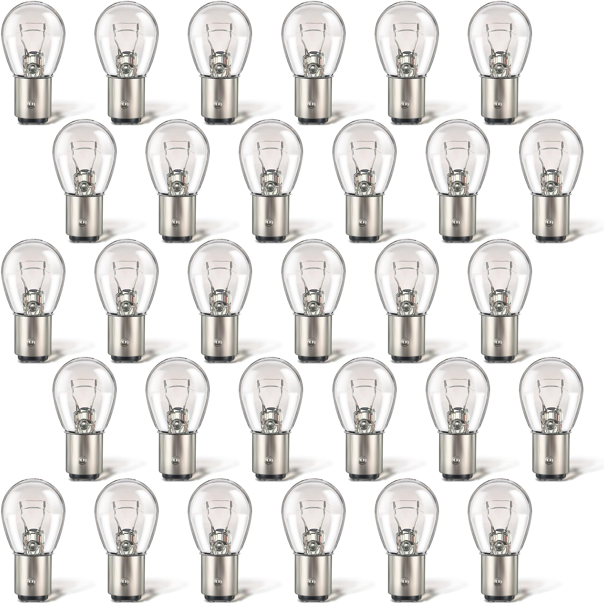 Meonum 30-pack 1157 bulbs front view for versatile brake and turn signal upgrades
