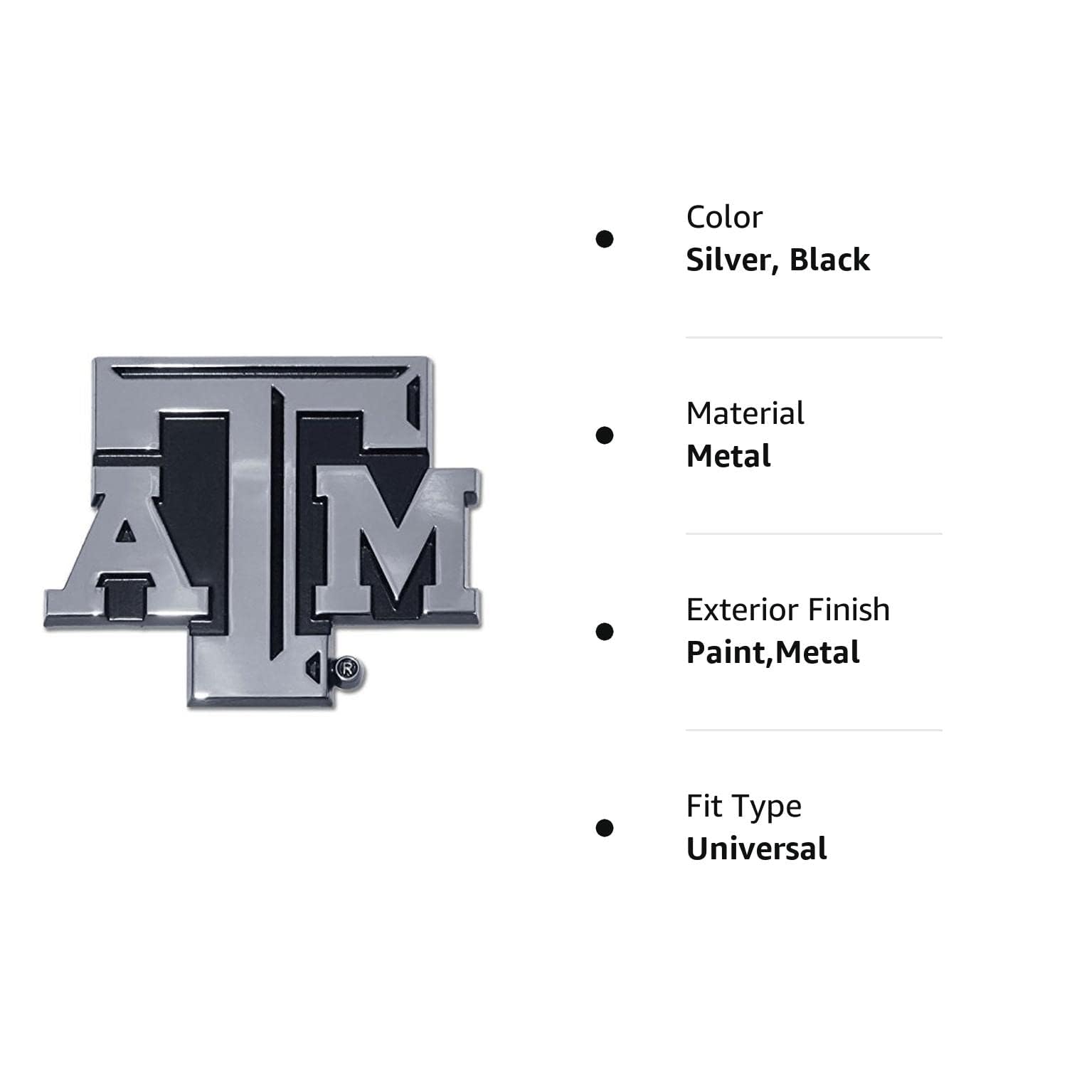 Mercedes-AMG Petronas emblem in shadow design for durable, eye-catching vehicle branding.