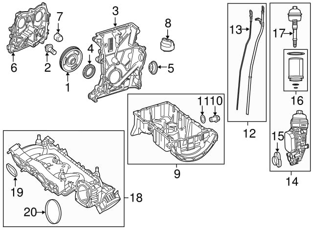 Mercedes-Benz filter installation guide image for easy fit.