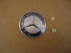 Mercedes-Benz hood emblem replacement helps restore classic SL appeal.