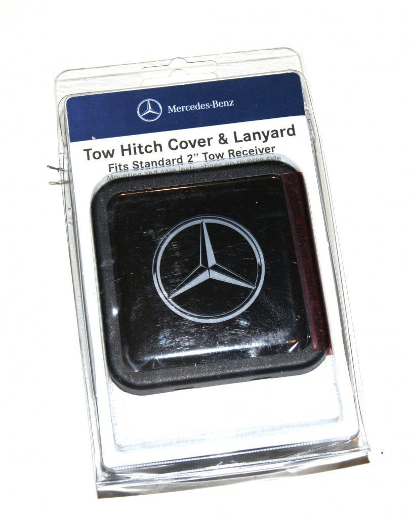 Mercedes-Benz tow hitch cover BQ631-00-05-2 protects the hitch opening from dirt and moisture