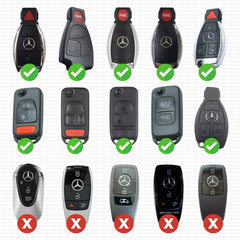 Mercedes key fob CR2025 with installation video for easy self-service.