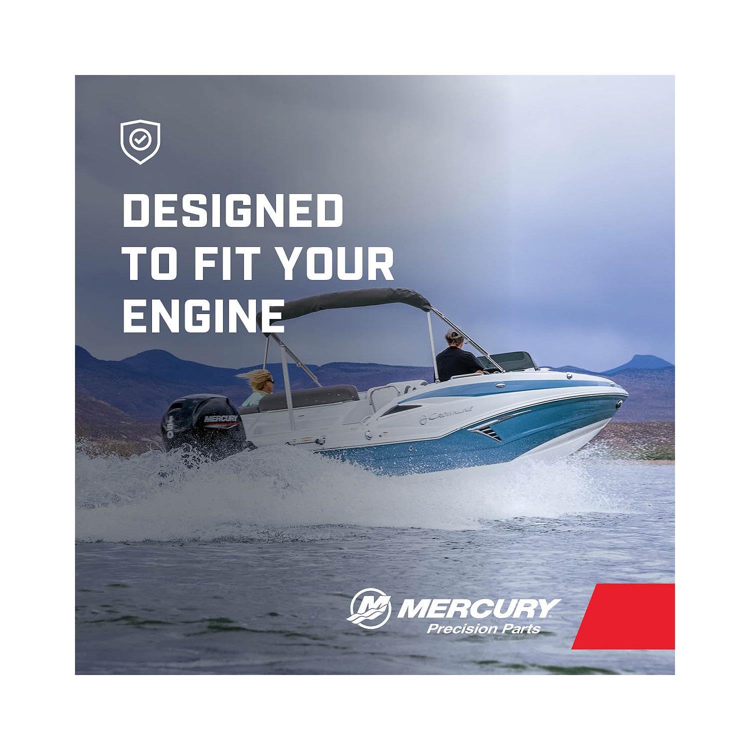Mercury 150hp FourStroke fuel filter for stable fuel flow and smooth startup.