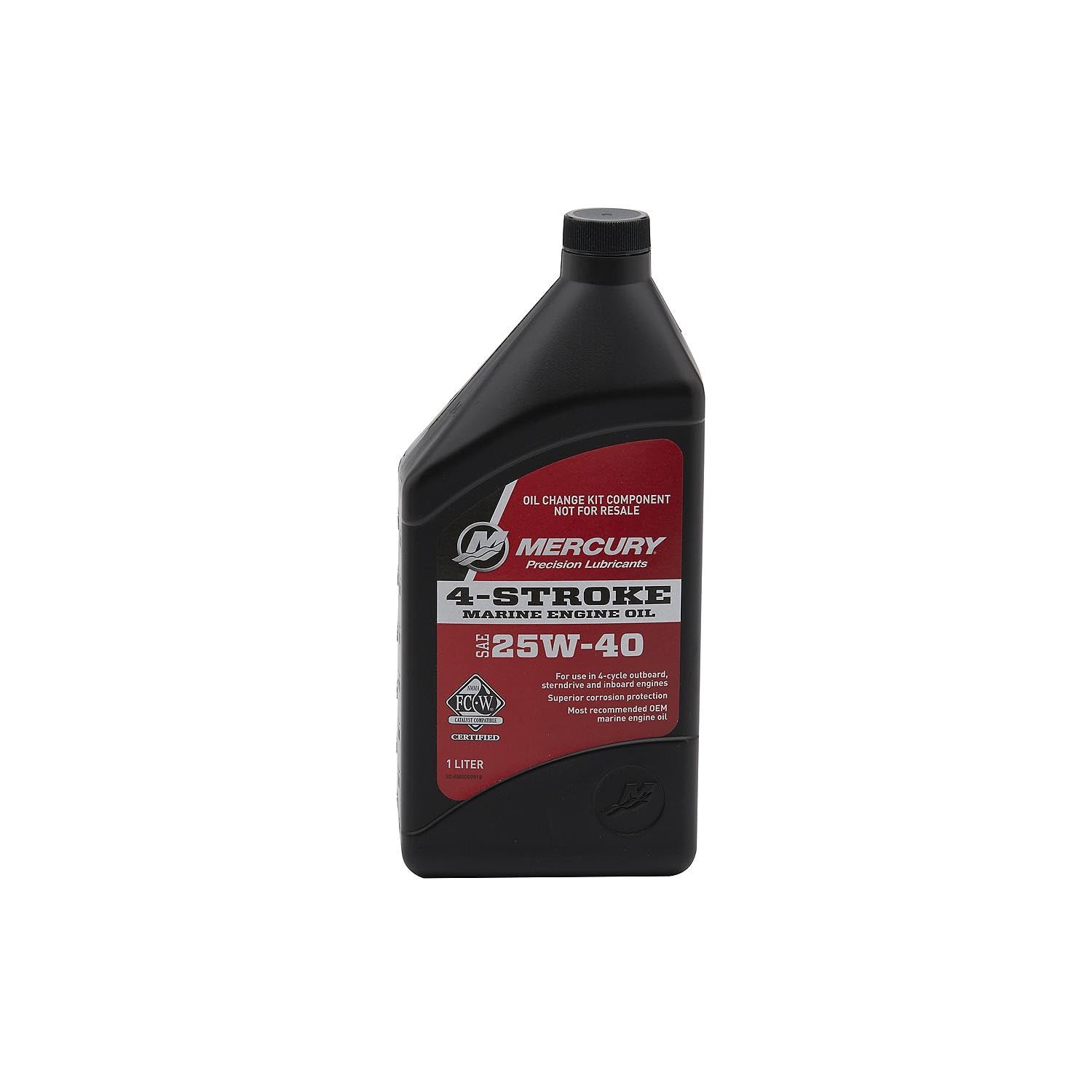 Mercury instruction manual guiding a proper oil change