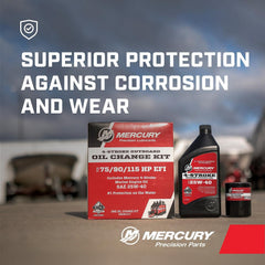 Mercury oil filter – OEM-grade filtration to protect during saltwater use.