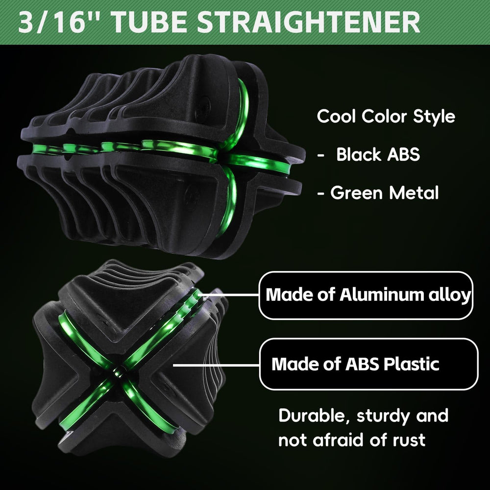 MERWOF tubing straightener 3/16 in od with aluminum roller for smooth operation