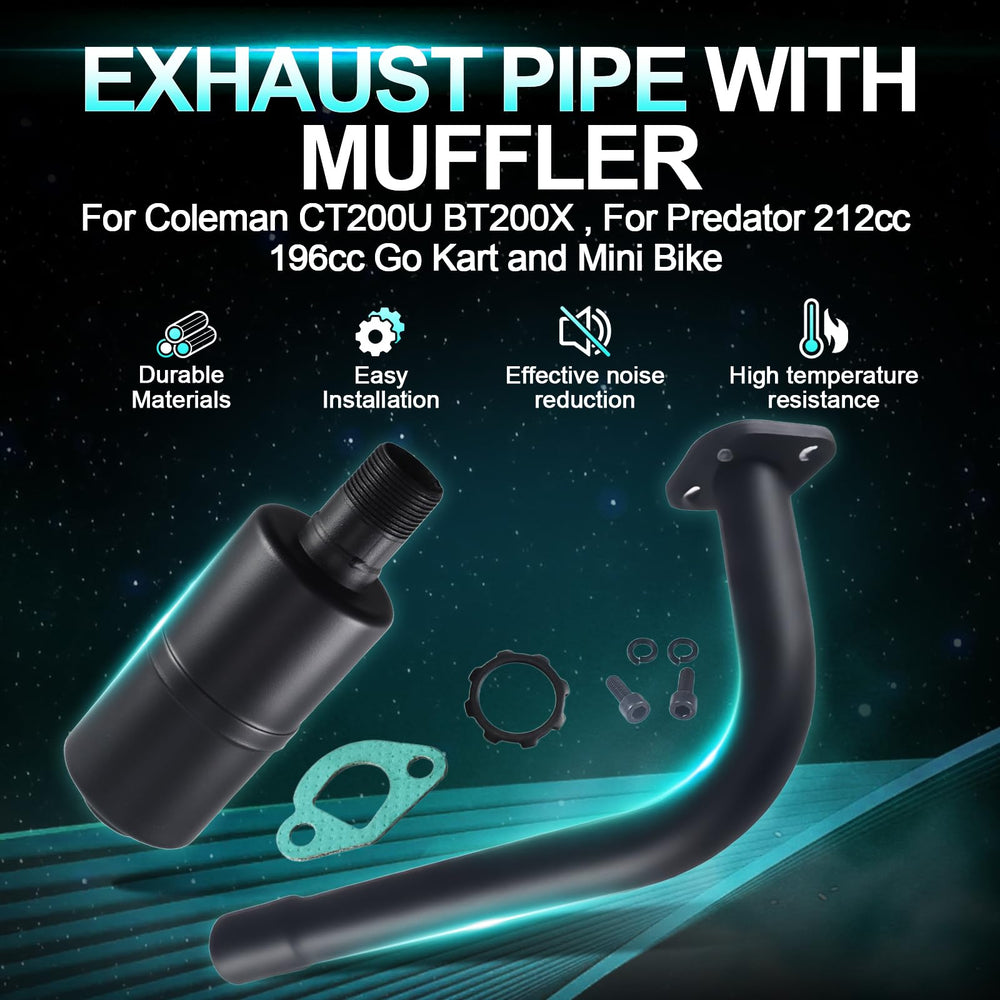 MERZHCHARE sealing gasket for secure, leak-free exhaust connections