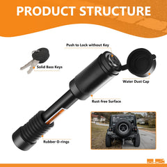 META Hardware anti-rattle O-rings reduce road noise while towing