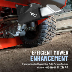 Metlead heavy-duty steel hitch ensures rust resistance and long-lasting durability
