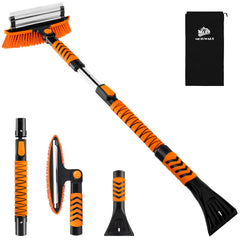 METOWARE 44'' snow brush extended for rooftop snow removal