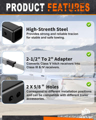 Metoware black powder coat finish resists rust for all-season use