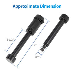 METOWARE anti-rattle O-rings reduce noise and protect the keyhole