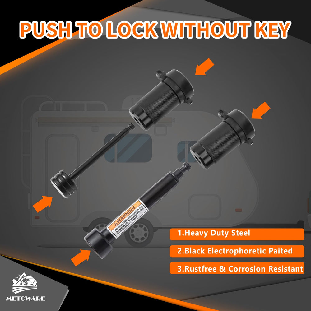 METOWARE lock core closeup showing zinc alloy core and copper keys