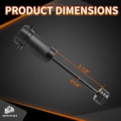 METOWARE lock head with 361 degree rotating design for easy locking