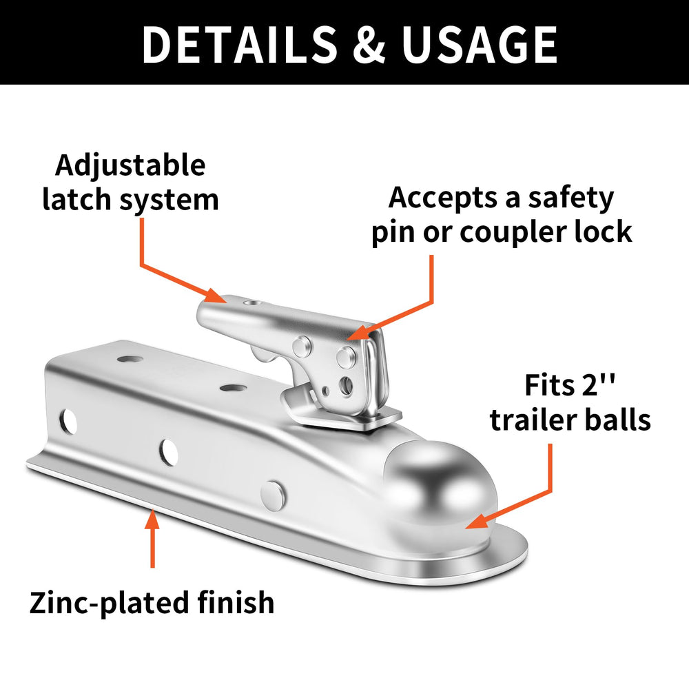 METOWARE galvanized finish resists corrosion on wet roads