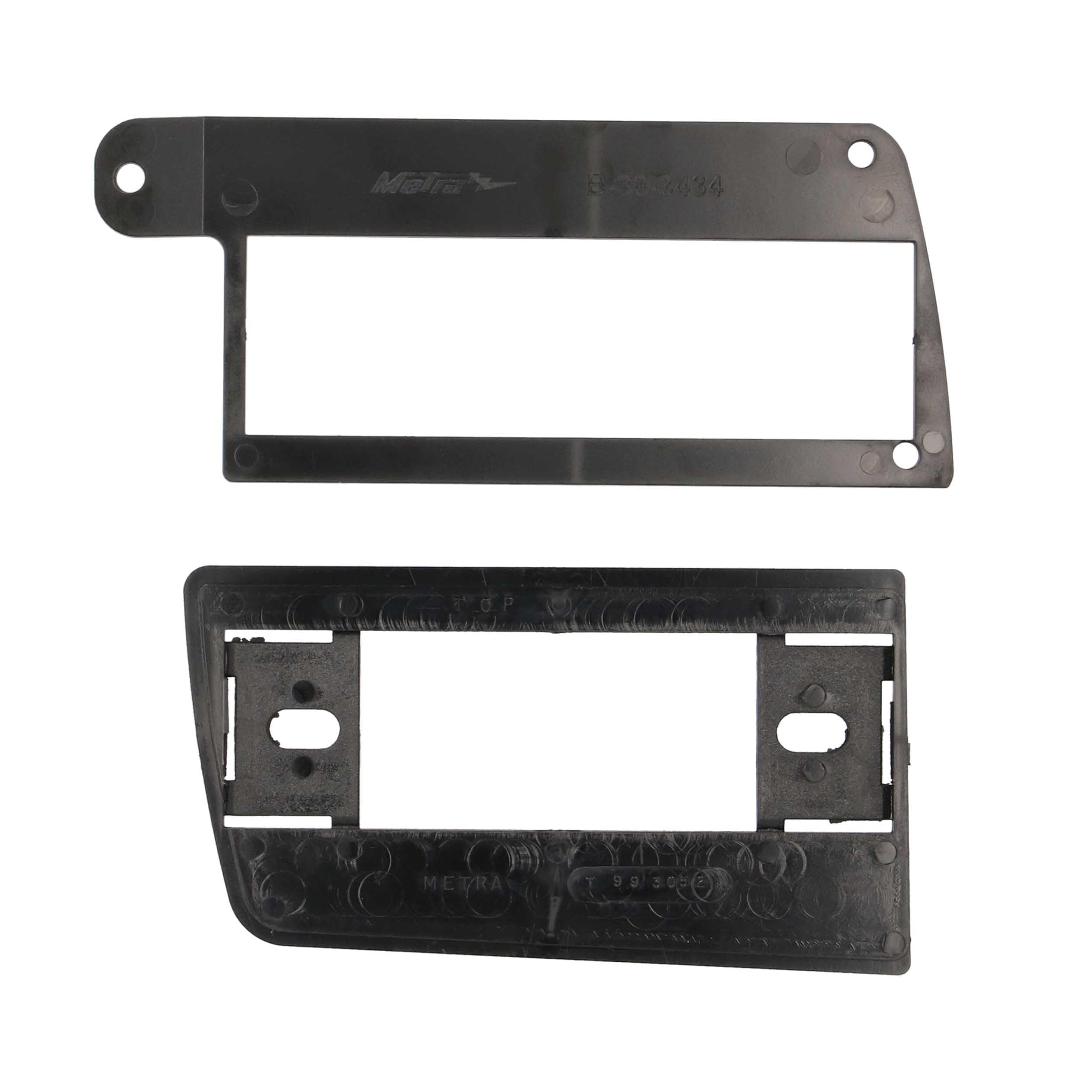 Metra 87-99-3052 din conversion kit ensures precise dash integration for GM trucks.
