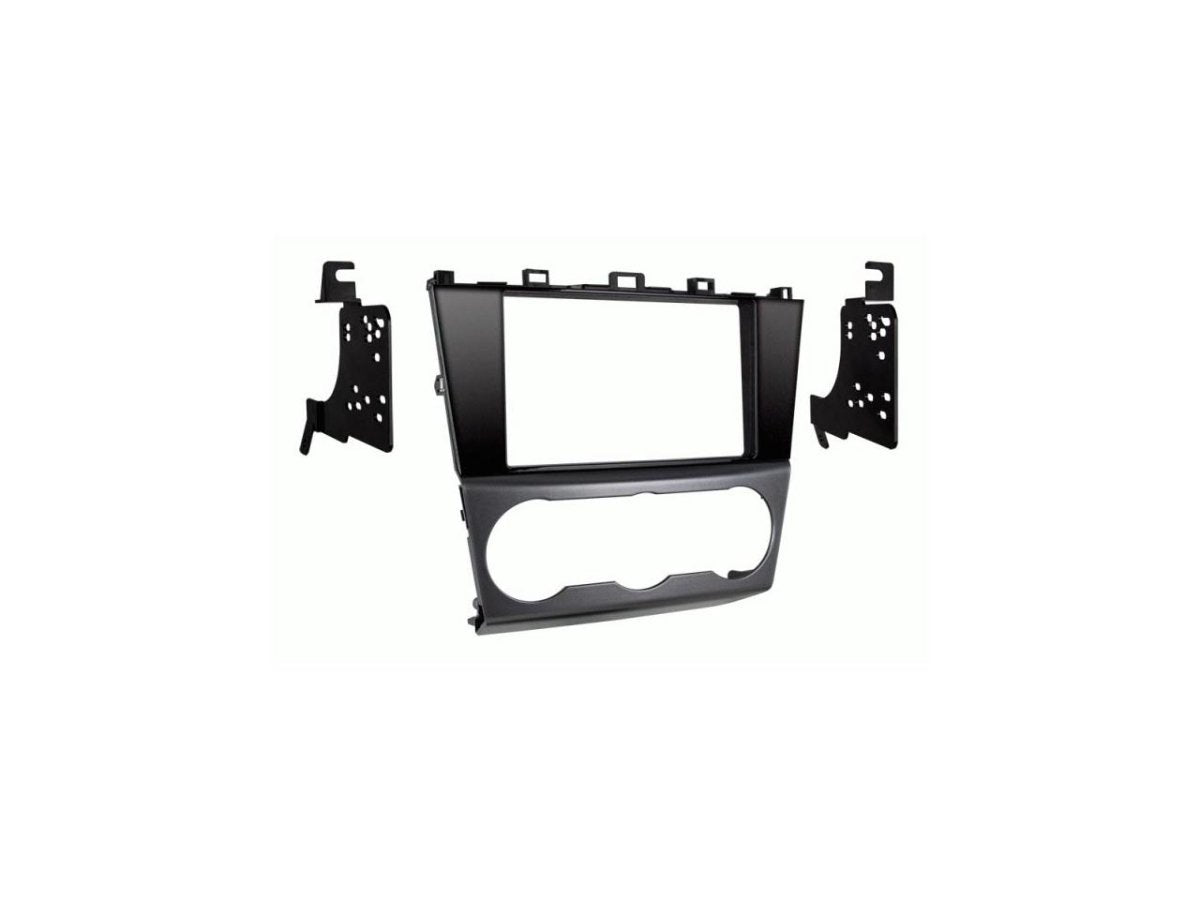 Metra 95-8907HG dash kit for Subaru enables double-DIN installation with preserved climate controls
