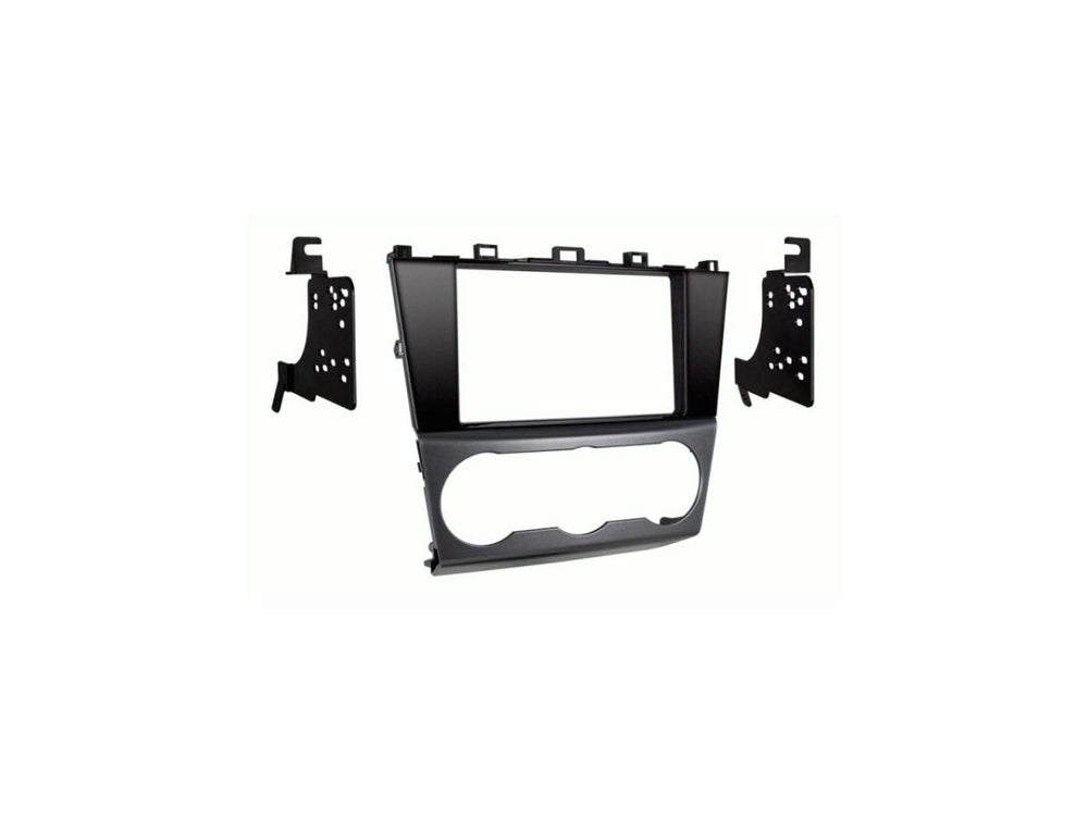 Metra 95-8907HG dash kit for Subaru enables double-DIN installation with preserved climate controls