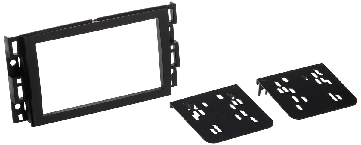 Metra 953305 dash kit for Chevrolet with double din focus enables seamless dash integration.