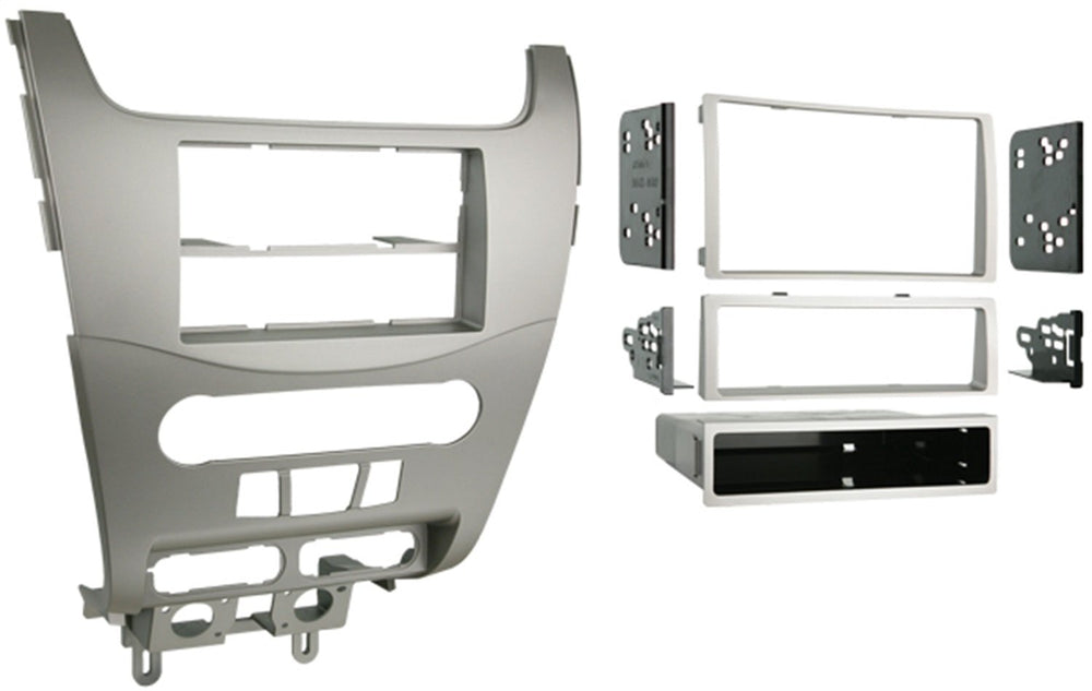 Metra 99-5816 installation kit front view secures clean radio fit in Ford Focus.