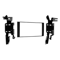 Metra95-7619 dash kit for Nissan Frontier/Titan/Xterra enables clean double-DIN installation.