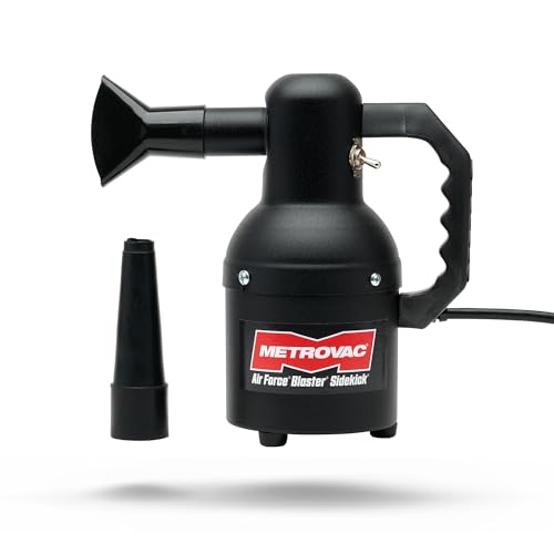 METROVAC Air Force Blaster Sidekick handheld operation for precise drying on cars