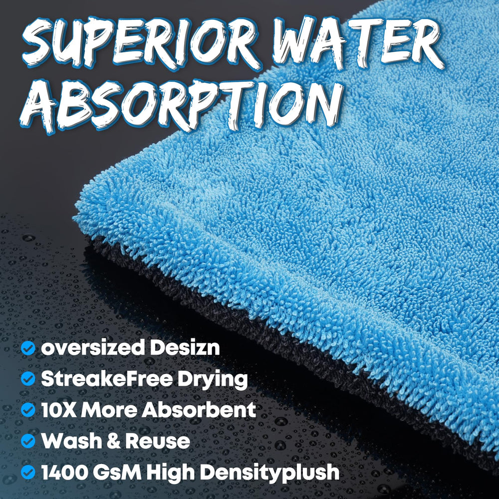 Metyond durable towel for long-term use in detailing sessions.
