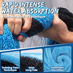 Metyond machine washable towel stays soft after many washes.