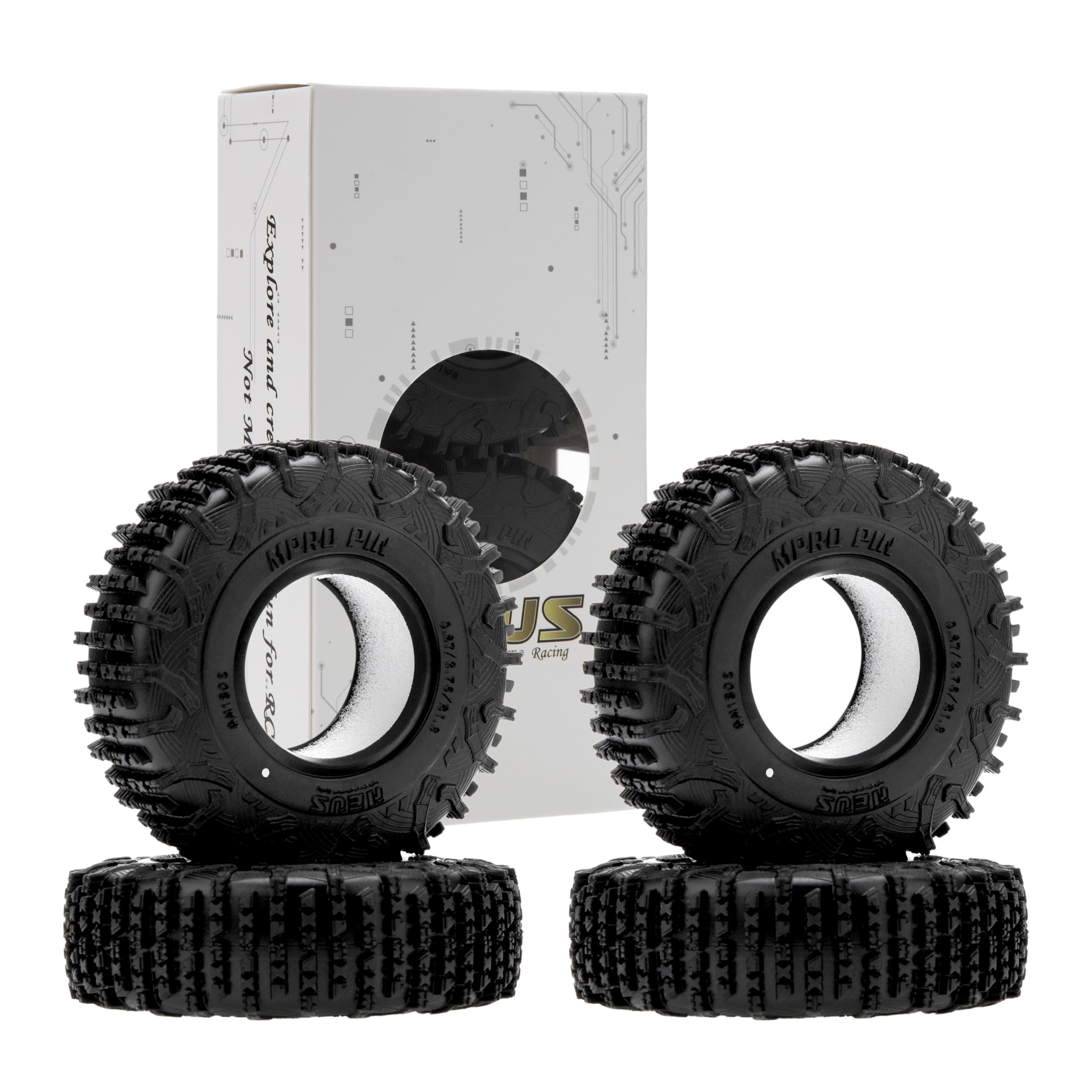 MEUS RACING MS6 pin pattern close up showing tread design