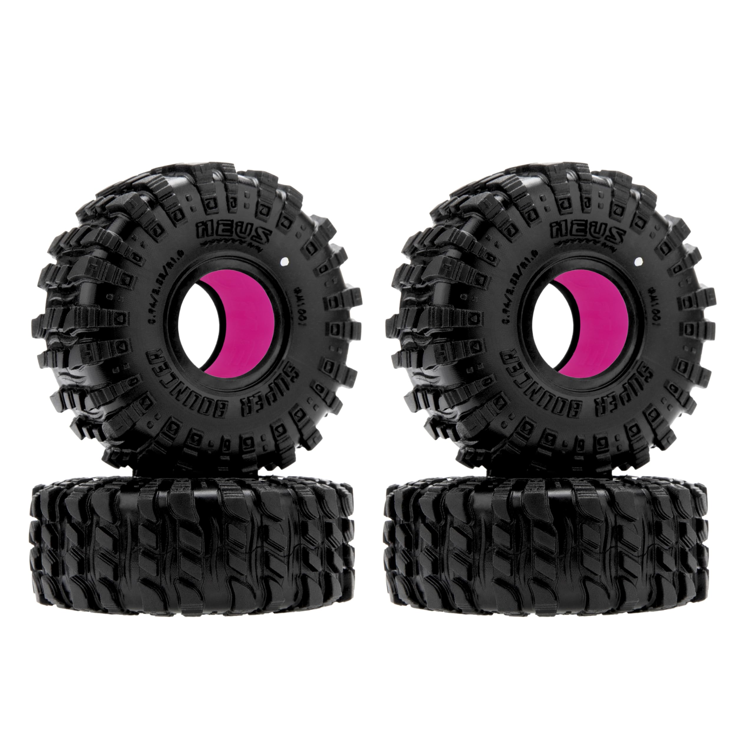 MEUS Racing MS6 tires outer pattern close-up highlighting grip potential