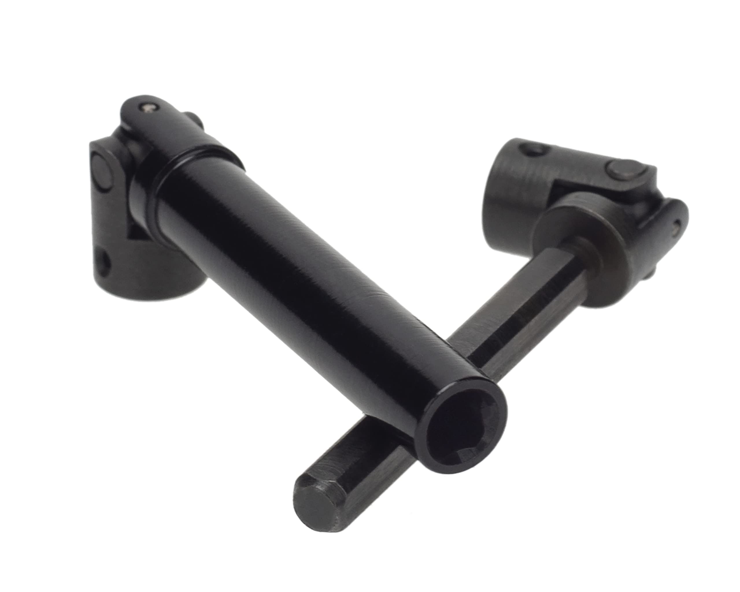 Durable CNC construction MEUS RACING SCX24 center driveshaft for repeated use