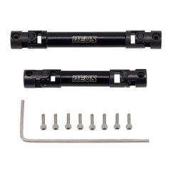 MEUS RACING SCX24 center driveshaft universal joint design enables smooth installation