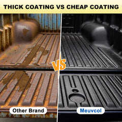 Meuvcol bed liner brush and gloves for smooth roll-on application