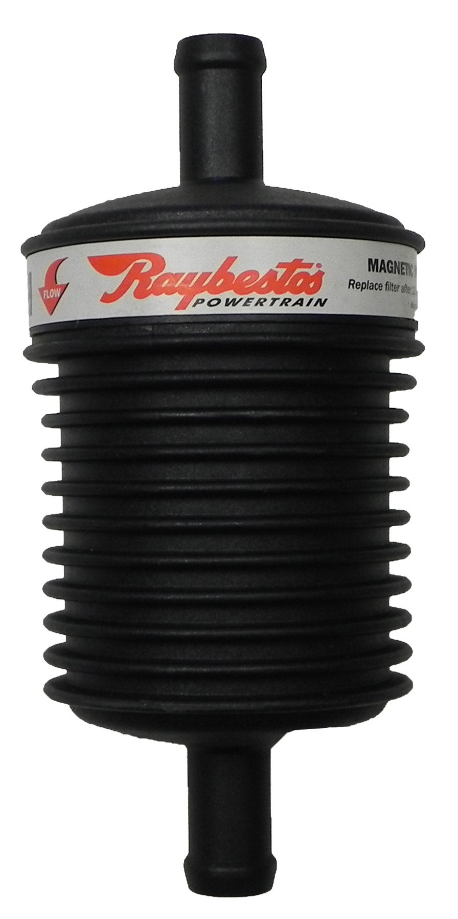 MFP magnetic inline filter 3-8 inch traps wear particles to protect transmission components.