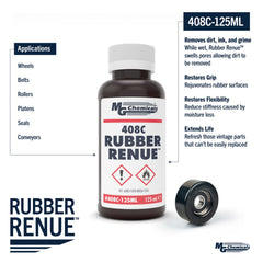 MG Chemicals 408C Rubber Renue cloth-application demonstrates even coating