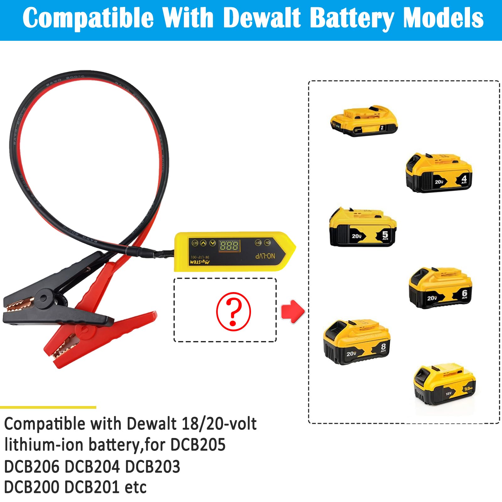 MgcSTEM cables feature detachable terminals for flexible wiring and DIY projects.