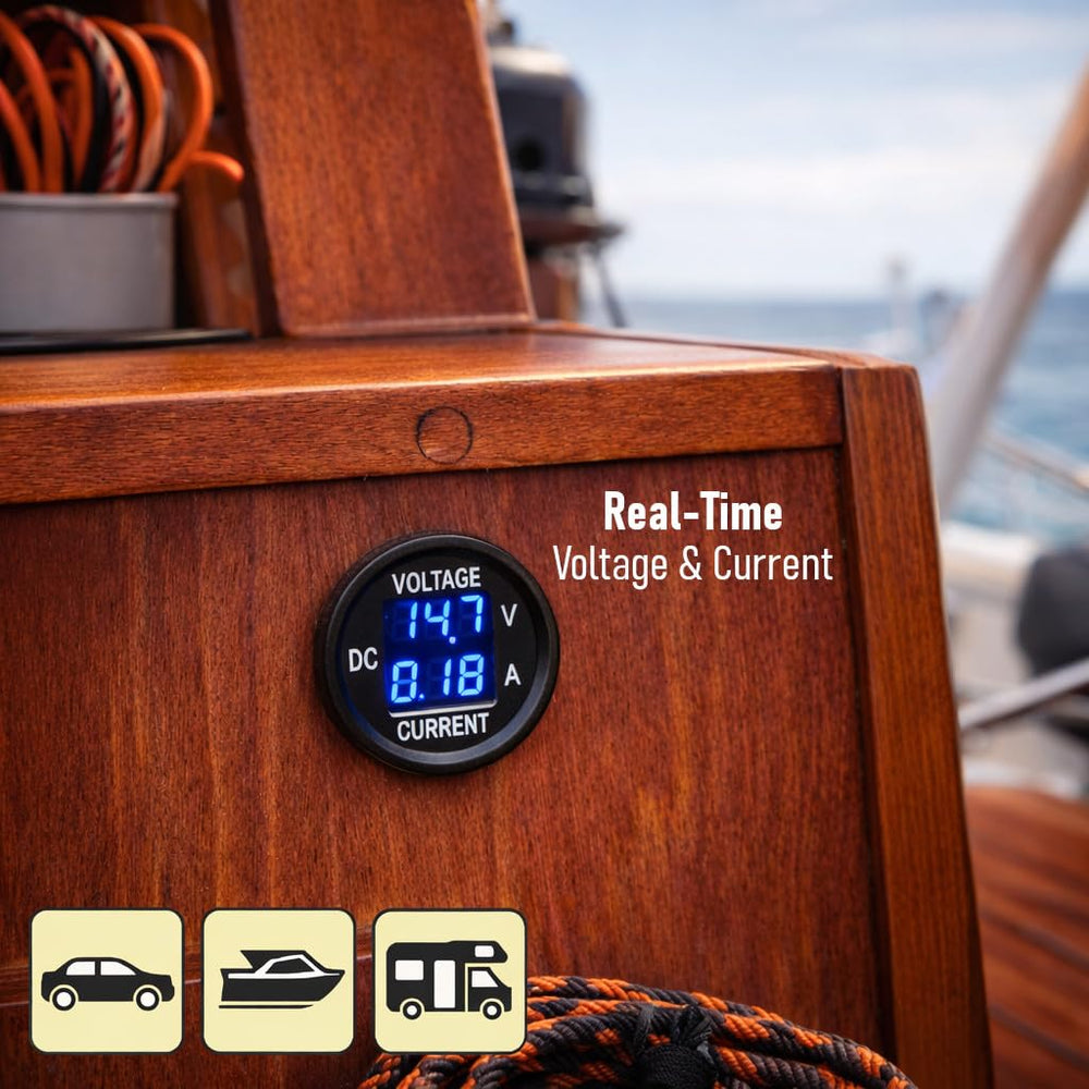 MGI SpeedWare compact gauge saves dash space while delivering clear metrics.