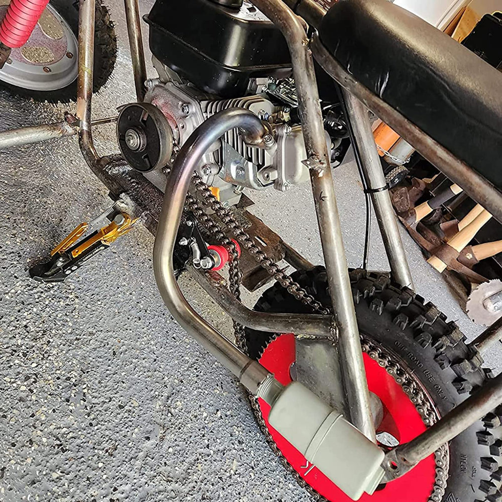 MGWILL Honda GX160 exhaust kit with hardware included for replacement